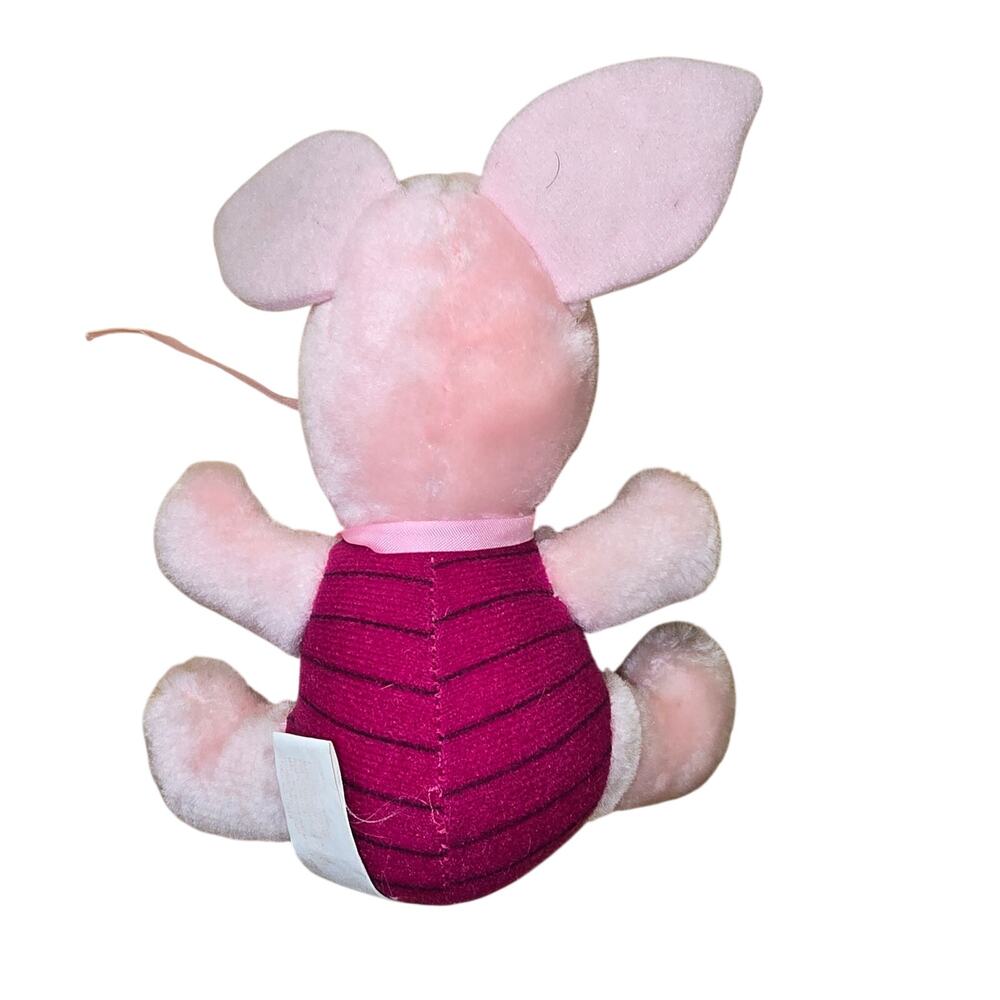 Vintage Piglet Plush 1991 90s Winnie the Pooh Disney Small - Picture 2 of 5